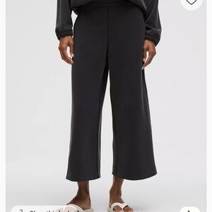 Lululemon Athletica Black Wide-Leg Pants